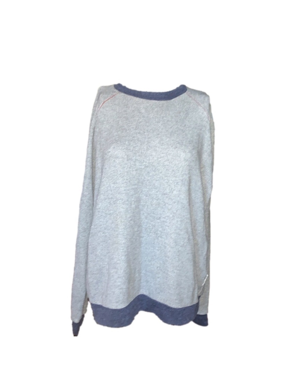 Sub-urban Riot Sweater grey with navy trim large
